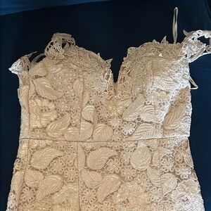 Elegant Lace Dress in pink